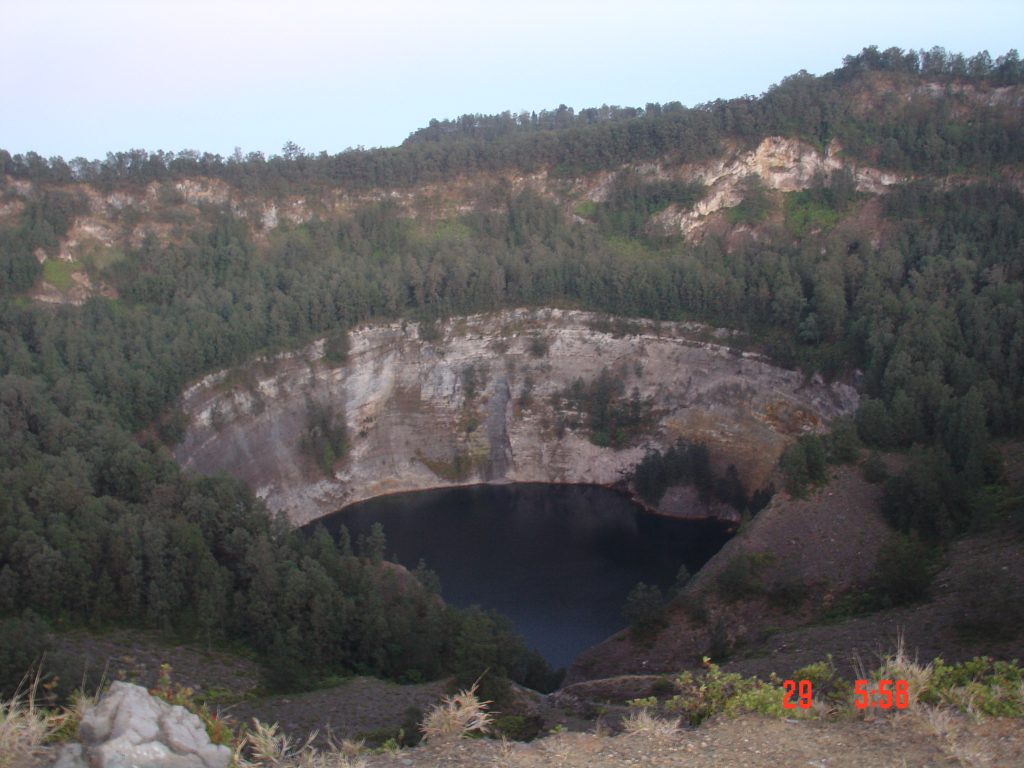 Blak Lake of Kelimutu